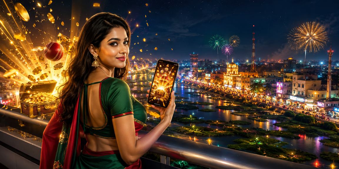 কুমিল্লায় একজন মডেল ক্রিকেট বেটিং উপভোগ করছেন বাংলাদেশে