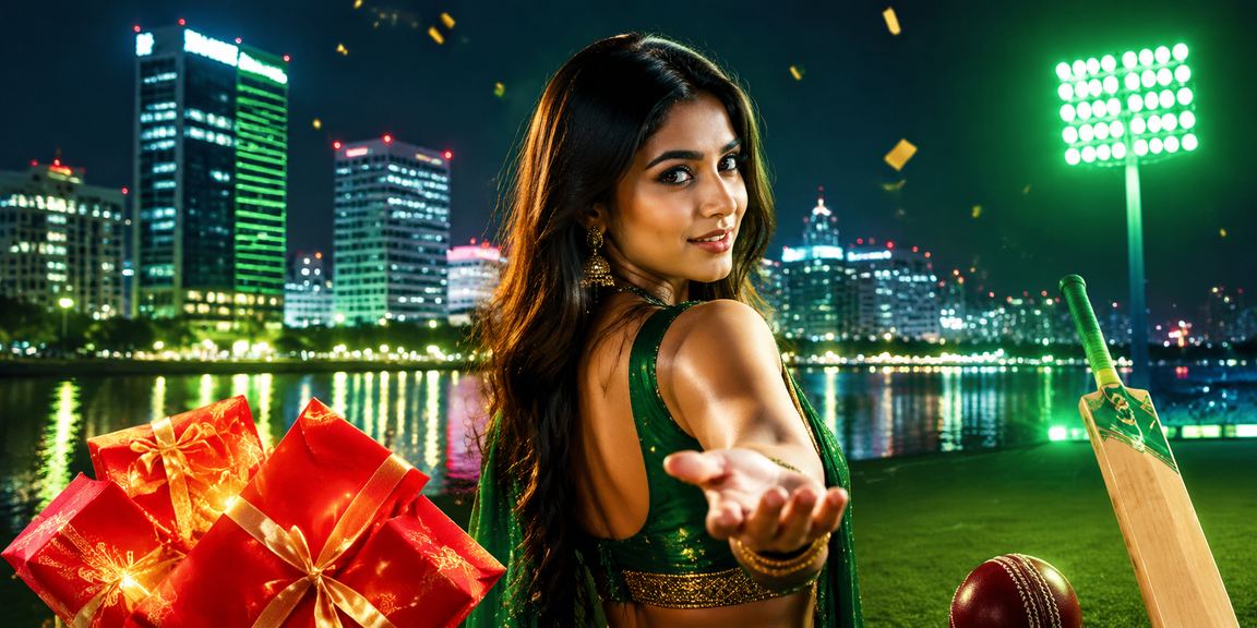 ঢাকায় ক্রিকেট বেটিং উপভোগ করছেন একজন মডেল