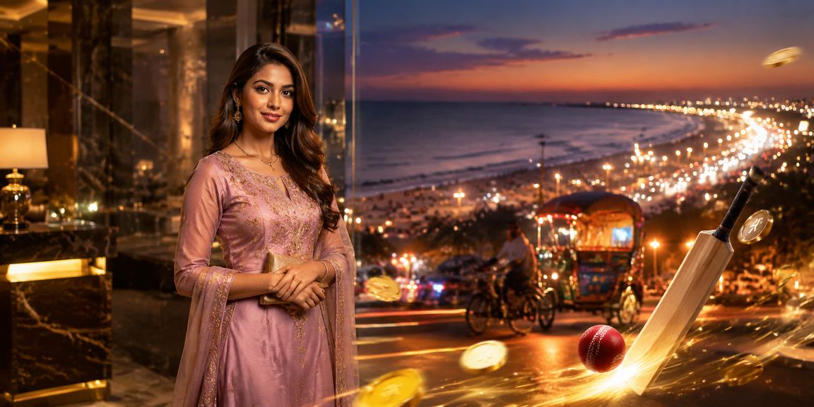 ঢাকার সমুদ্র সৈকতে ক্রিকেট বেটিং ভাউচার ও বোনাস উপভোগ করছেন একজন বেটর